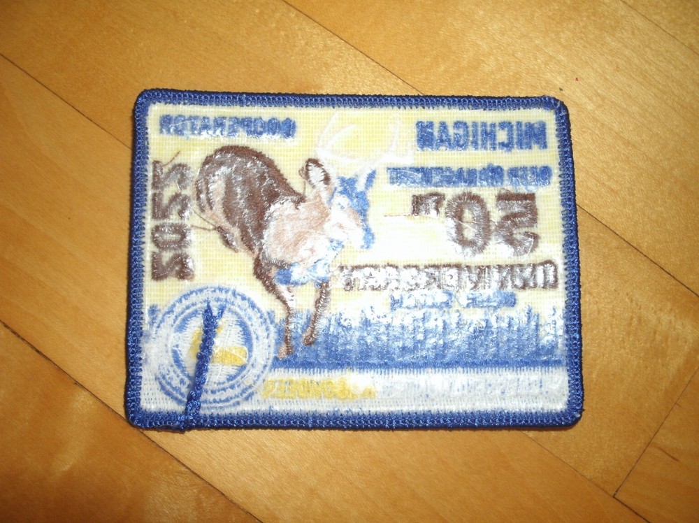 Michigan DNR Successful Deer Hunter Patch 2022