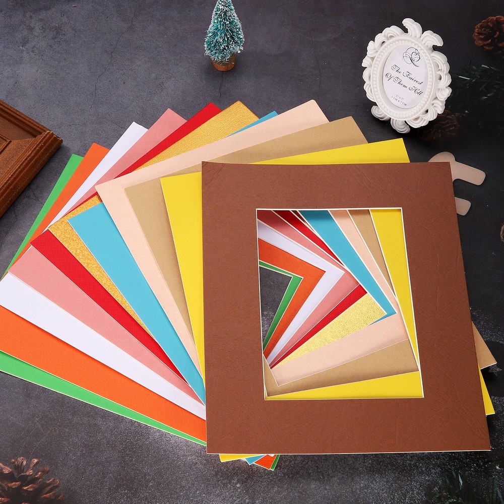 Picture Mats, 8x10 Frame Mattes, Silver
