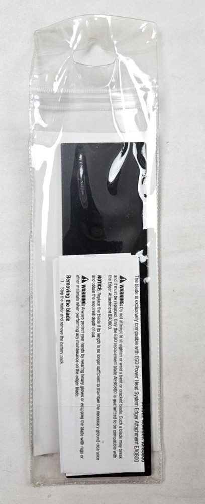 Genuine EGO AEB0800 8" Multi-Head System Edger Blade