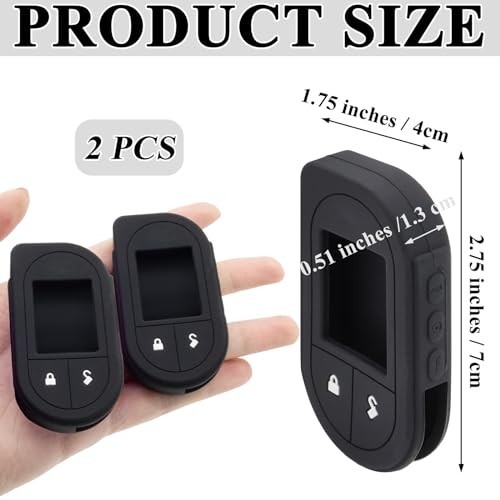 Remote Case for Viper Remote Start Soft Silicone Protective Cover Key Fob Case S