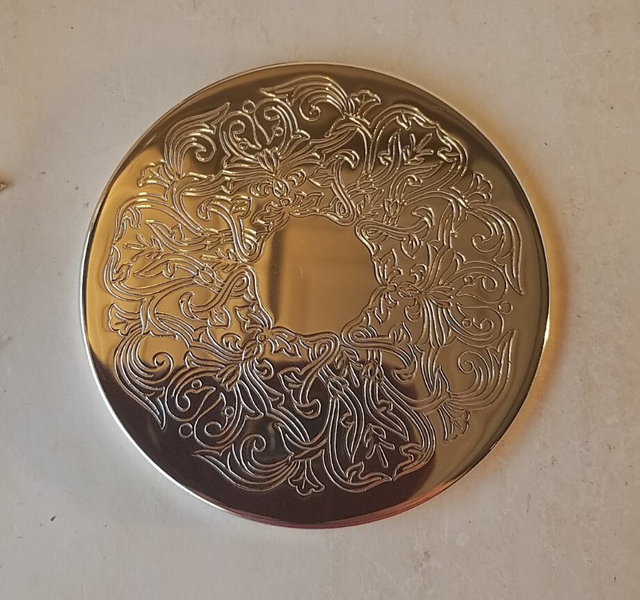 Silver Plated Coaster Set