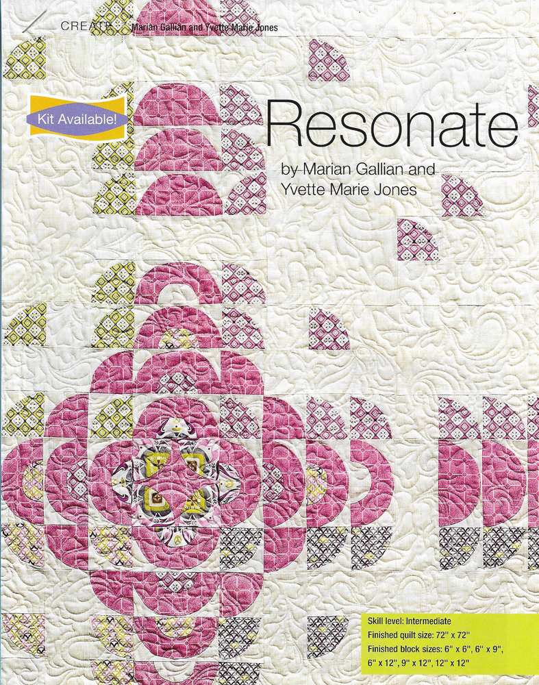 Resonate Quilt quilting pattern instructions