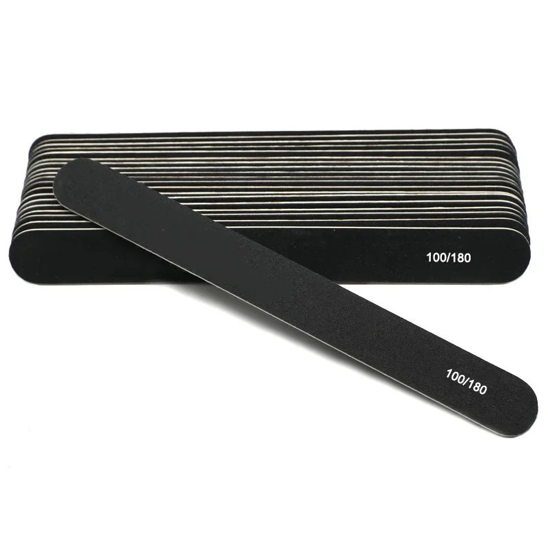 100/180 Grit Nail File Nail Buffer, Emery Boards for Nails Buffer and Shine Kit