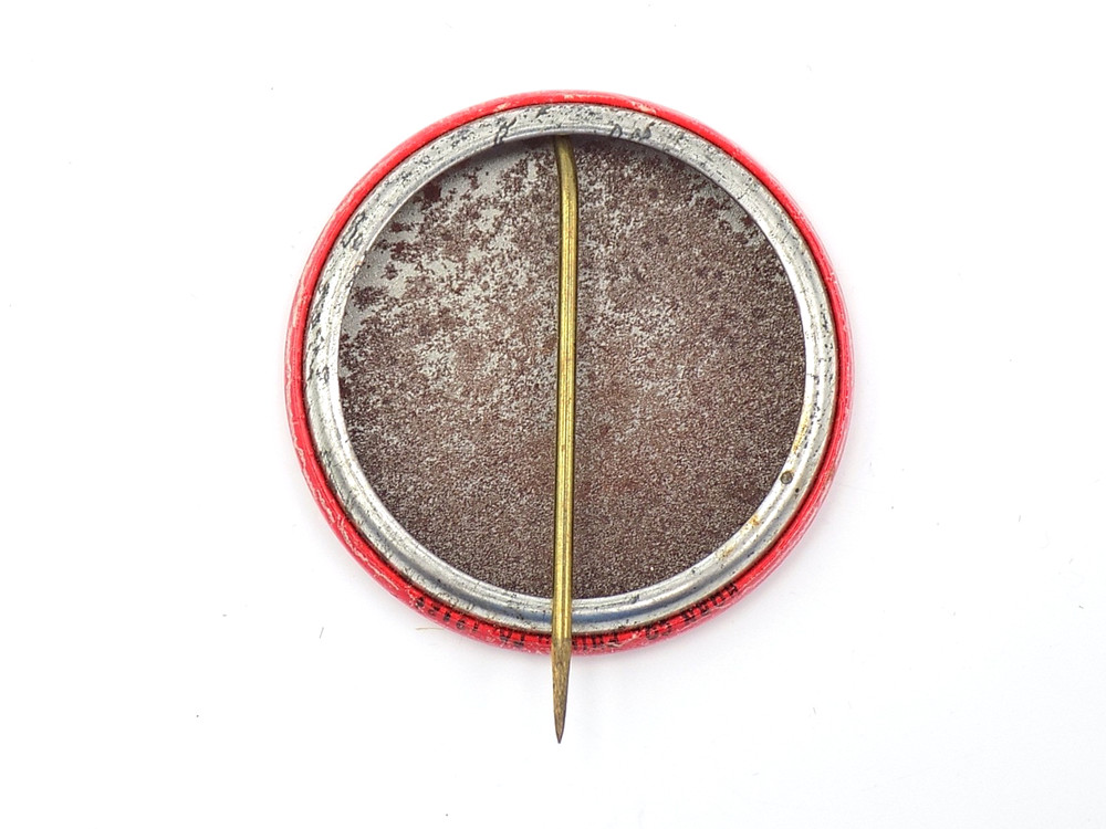 Original Vietnam War Protest "Third World People Unite Against War" Button