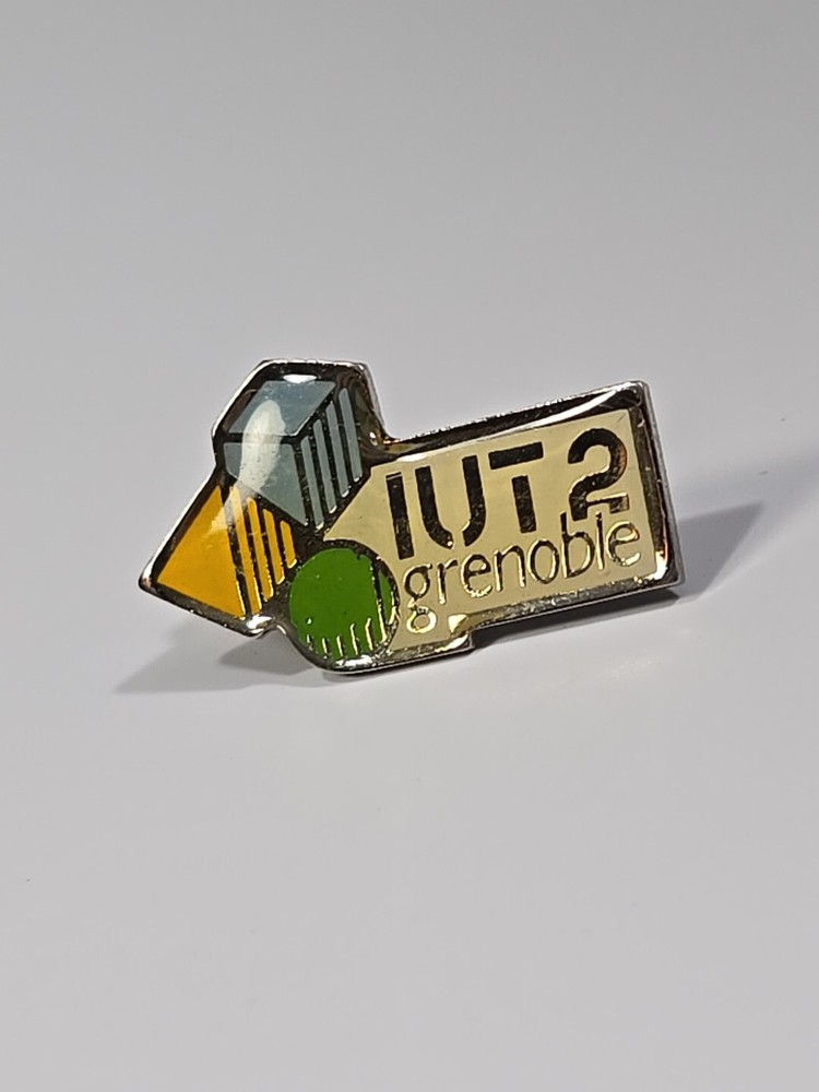 IUT2 Grenoble Lapel Pin Small Size