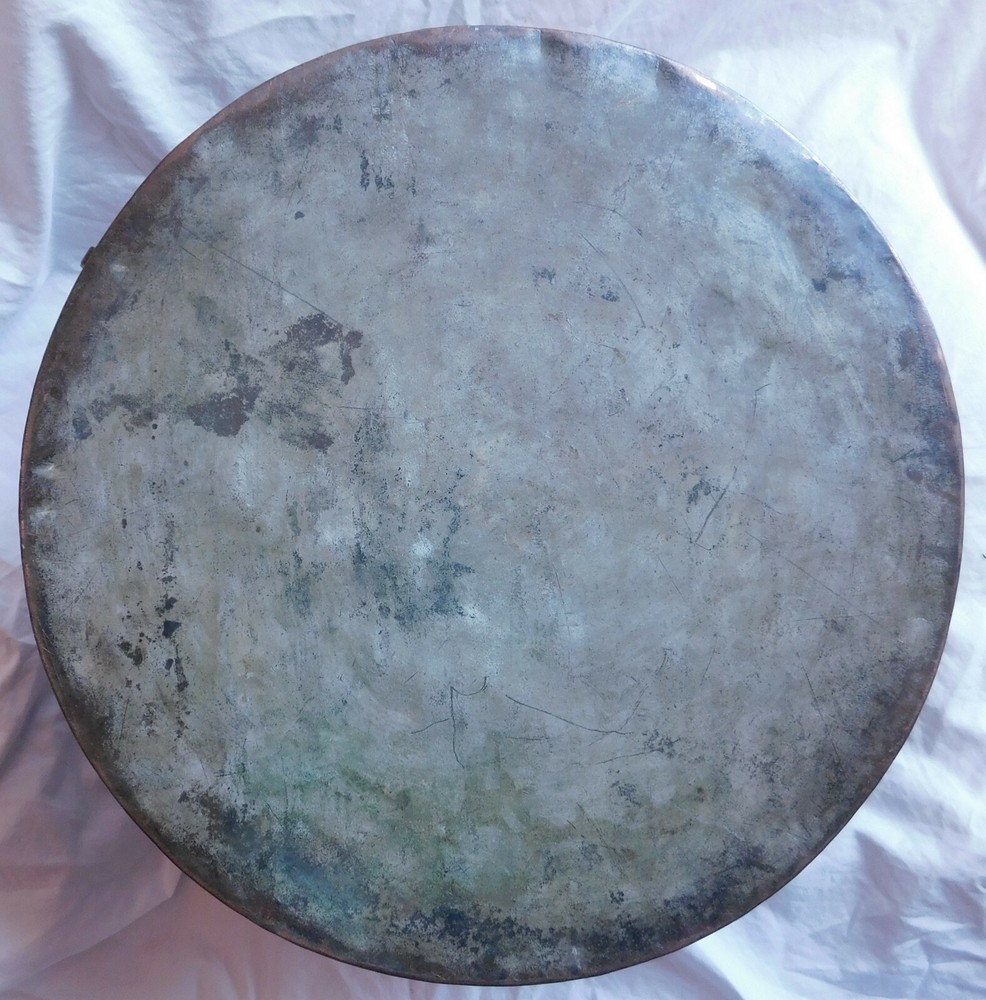 VERY WELL DONE ANTIQUE LARGE HAND HAMMERED POT