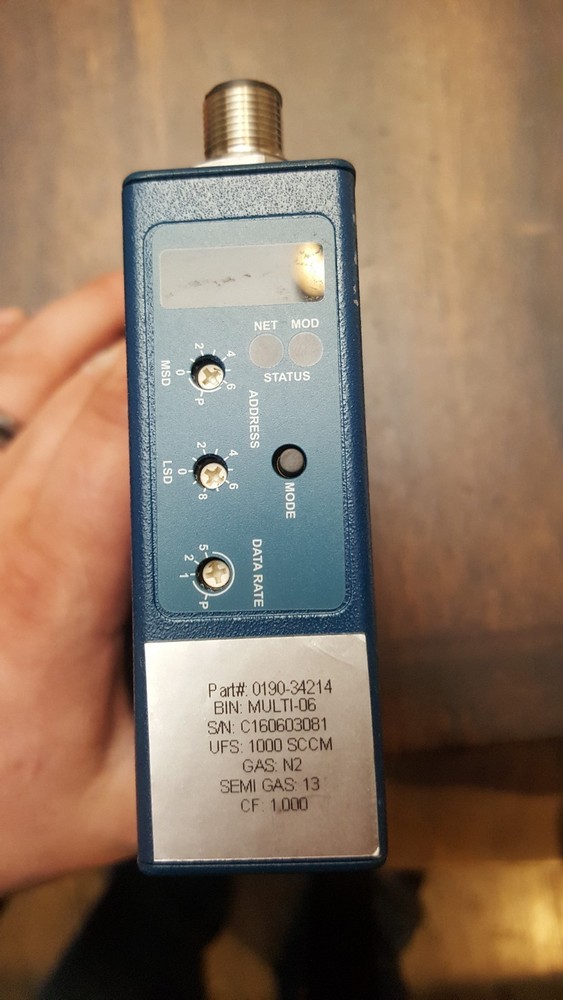 Aera PI-98 Mass Flow Controller 0190-34214 Digital MFC. bx106