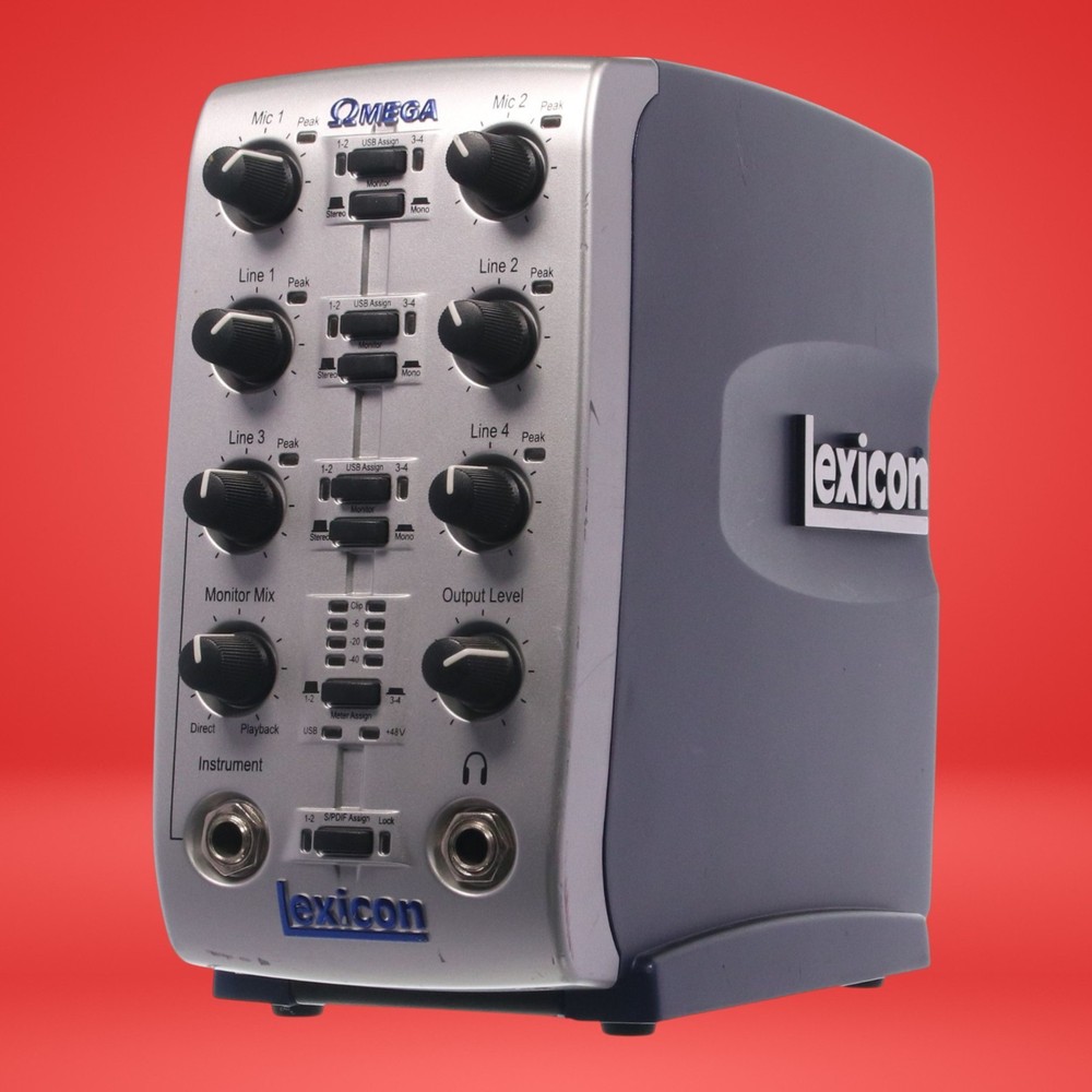 Lexicon Lexomega SV Blue Recording Studio Audio