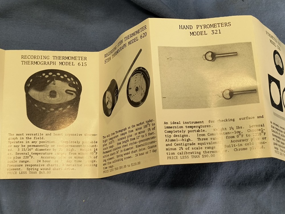 PCT Surface Temperature Thermometer 572F 50-500 Degrees