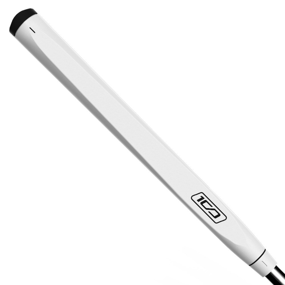 Super Stroke Deep Etched Putter Grip White Smooth Brand New