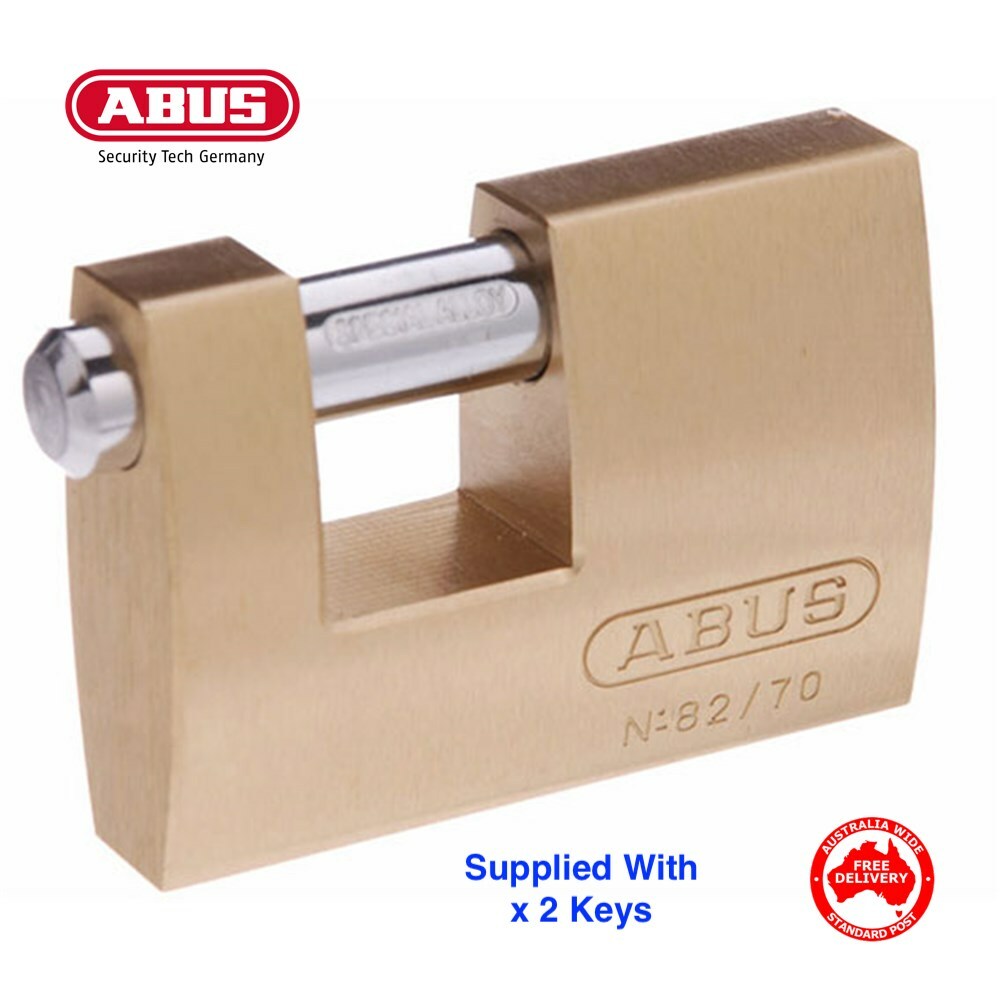 ABUS Padlock Monoblock  82/70 -70mm  Padlock-FREE POSTAGE