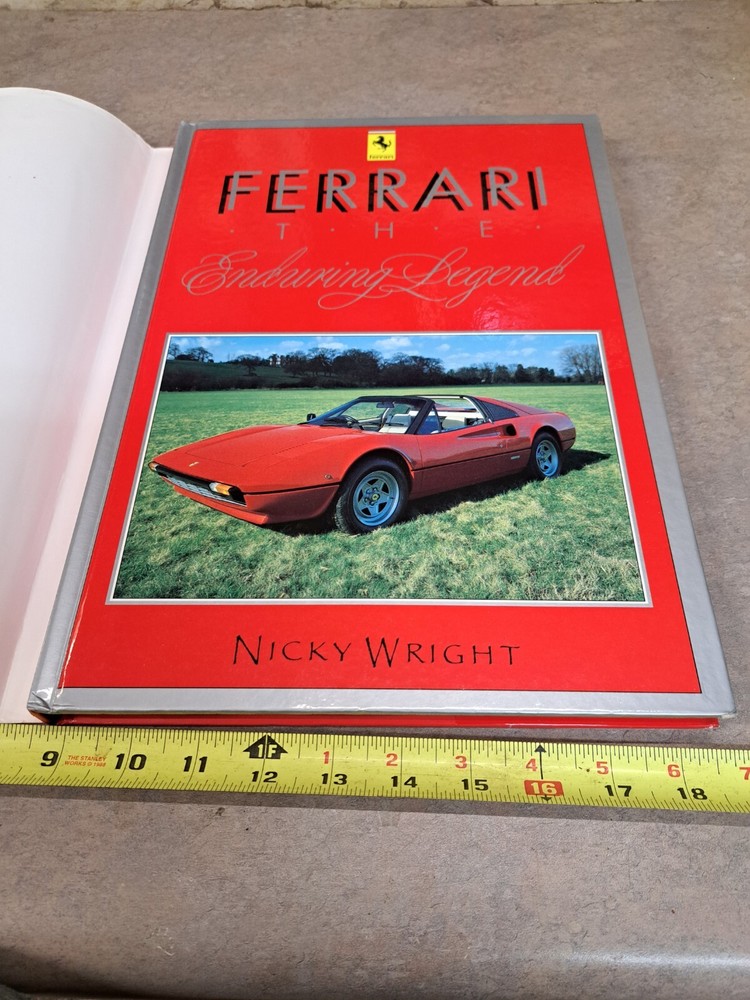 Ferrari the Enduring Legend by Nicky Wright with Dust Cover