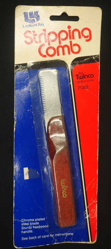 NEW OLD STOCK! Lambert Kay Stripping Comb