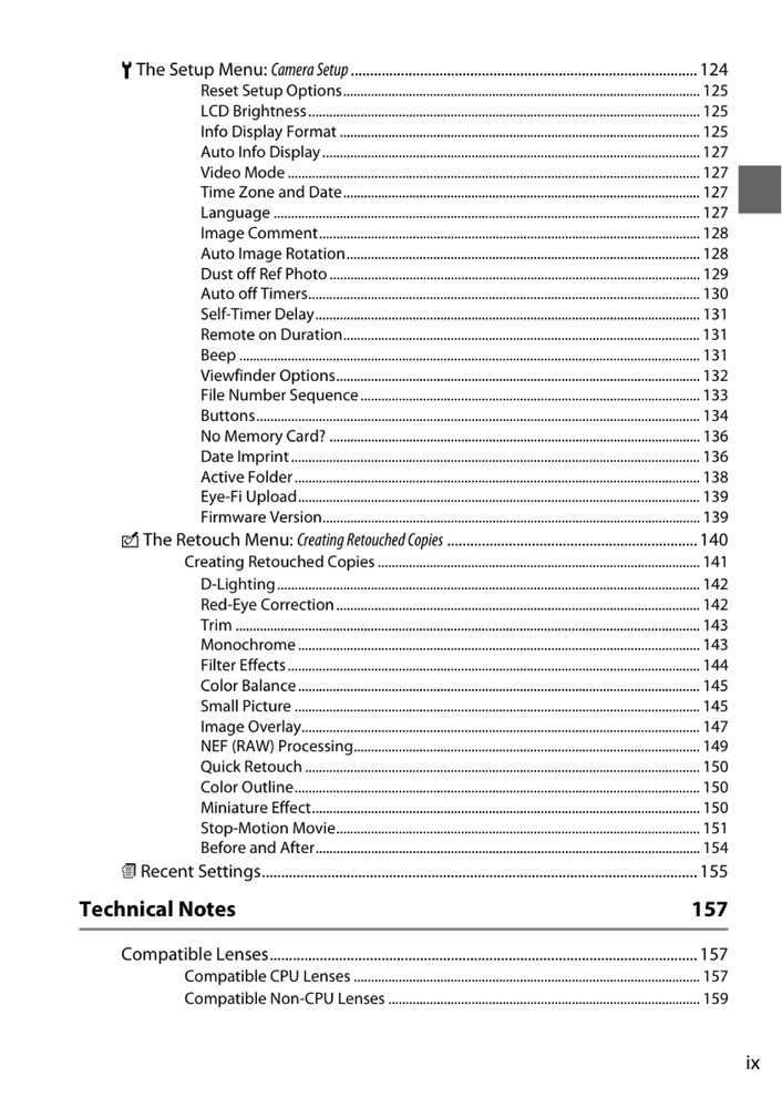 Nikon D3000 — User Reference Manual Guide — 214 Pages — Printed & Bound in USA