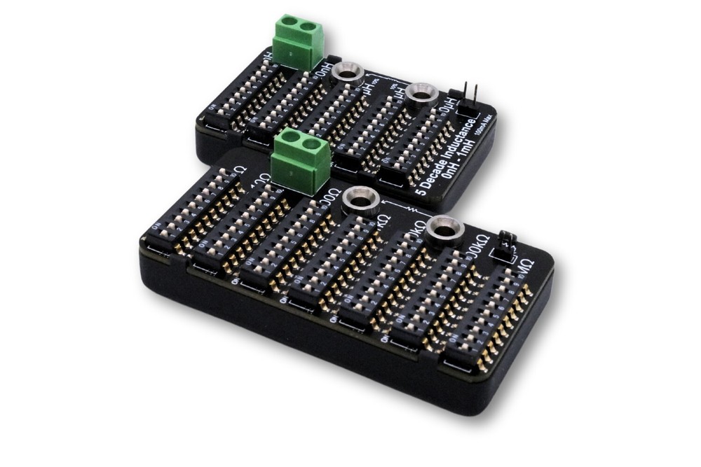 7 Decade Resistance & 5 Decade Inductance Board/Box Combo with Cover