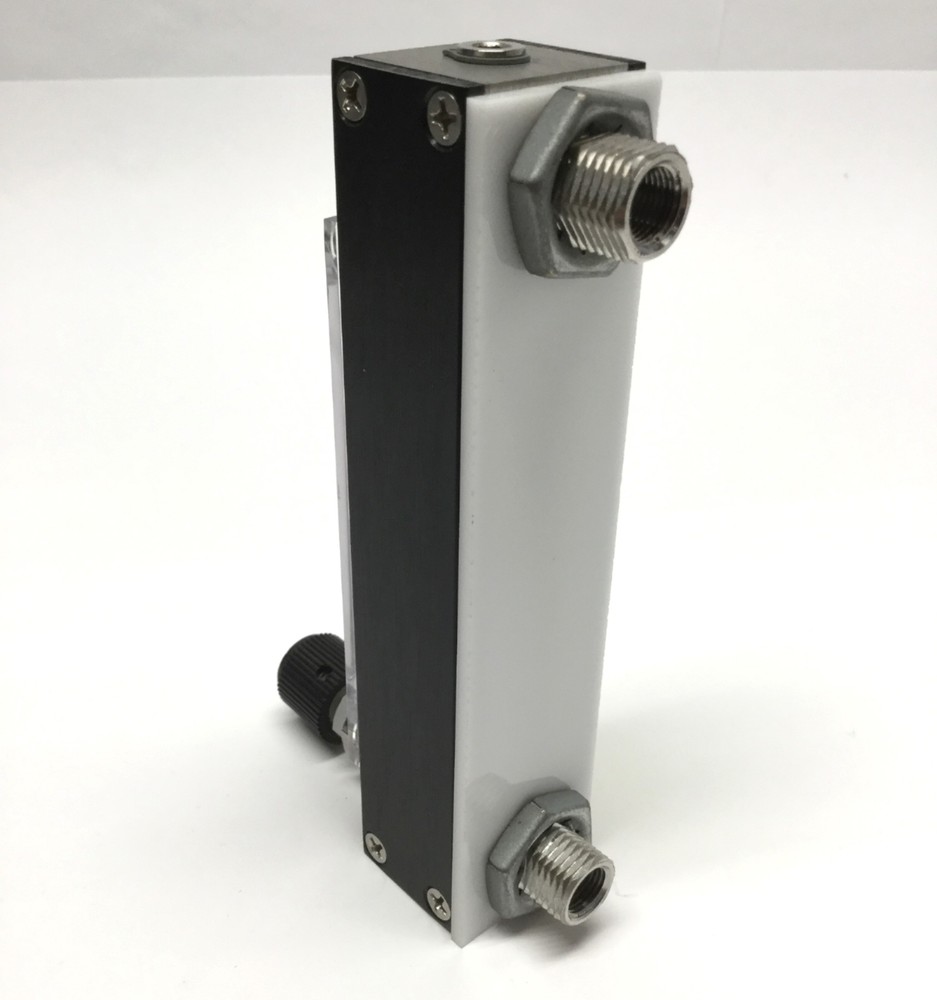 Cole-Parmer PMR1-011974 Masterflex Variable Area Flowmeter 65mm Scale w/ Valve