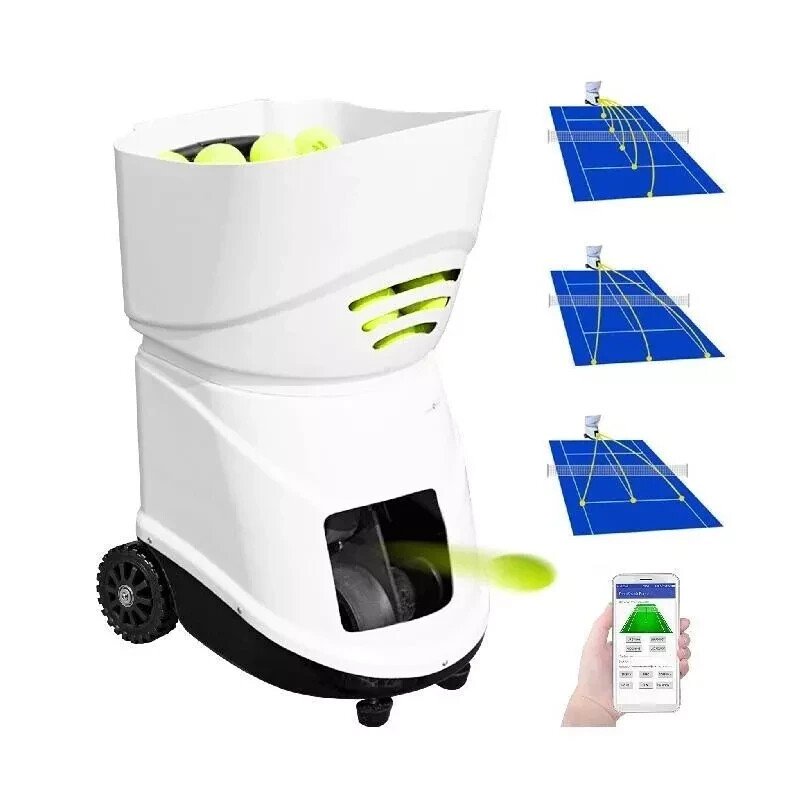 TS-06 Tennis Automatic Serve Machine Tennis Training Machine Count APP Control