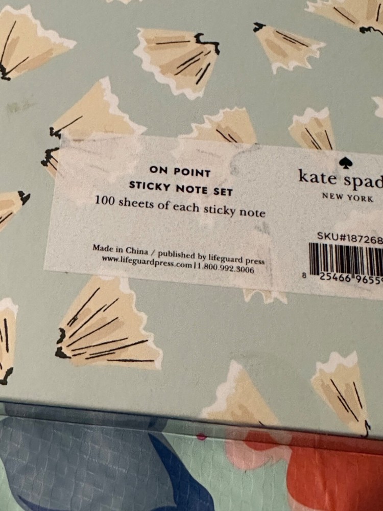 Kate Spade New York “ ON POINT STICKY NOTE SET “
