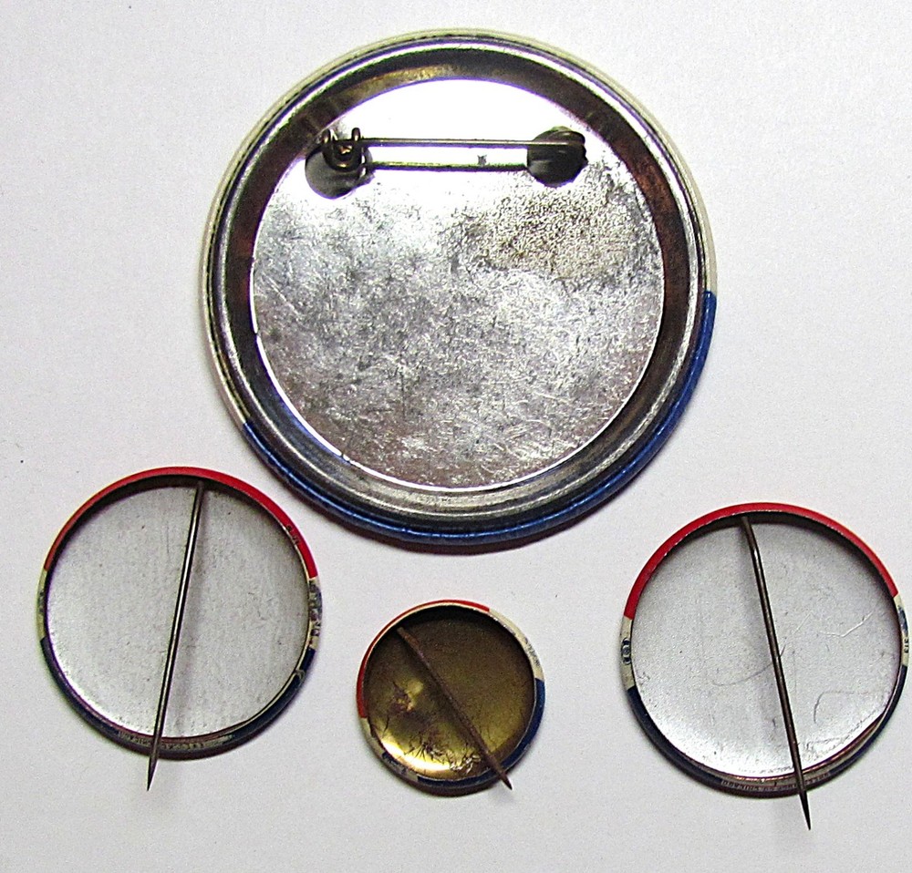 4 ORIGINAL NIXON FOR PRESIDENT PINBACKS