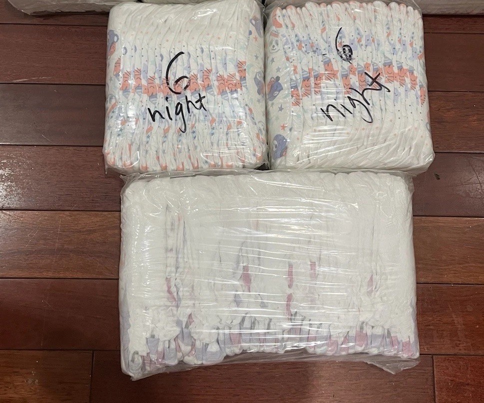 Target up & up overnight diapers size 6 and 2-3T training pants bundle