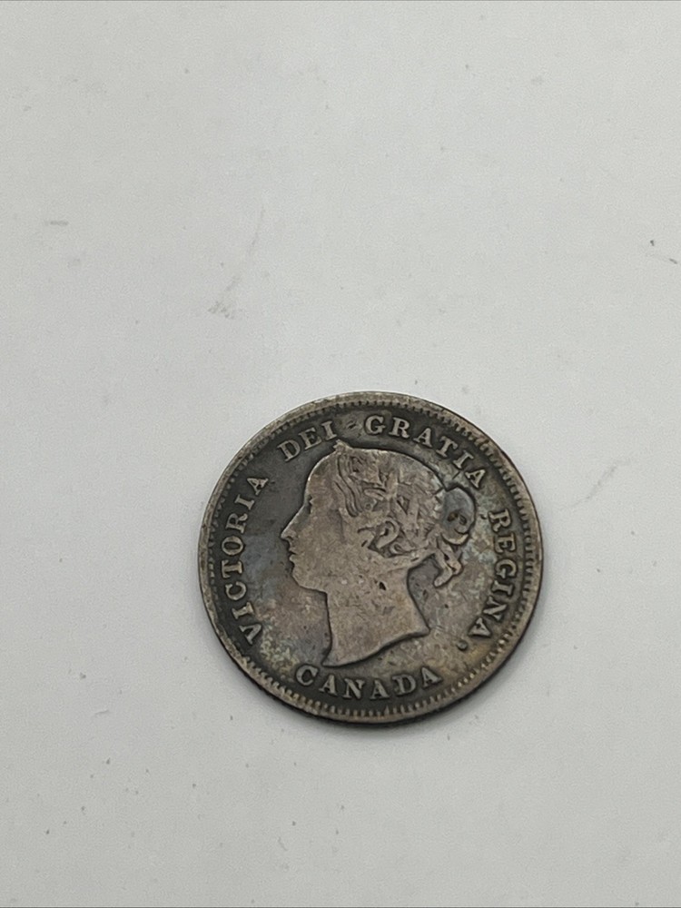 1888 Canada 5 Cents, Silver