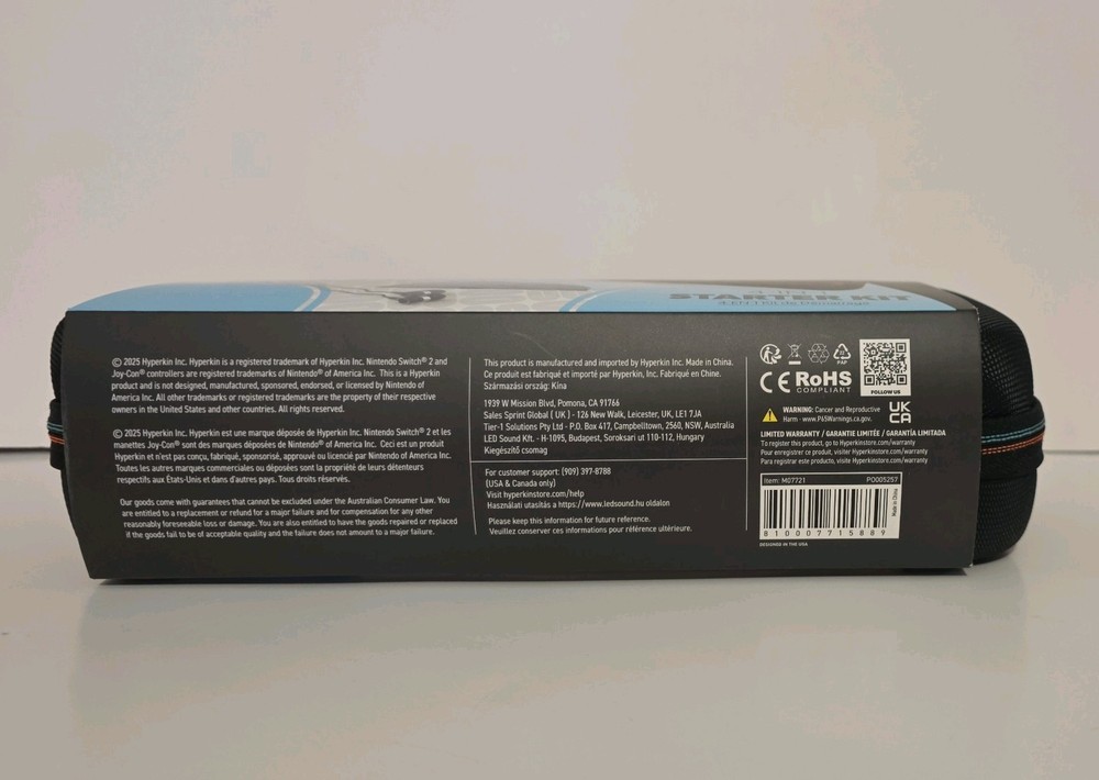 4-In-1 Starter Kit For Nintendo Switch 2