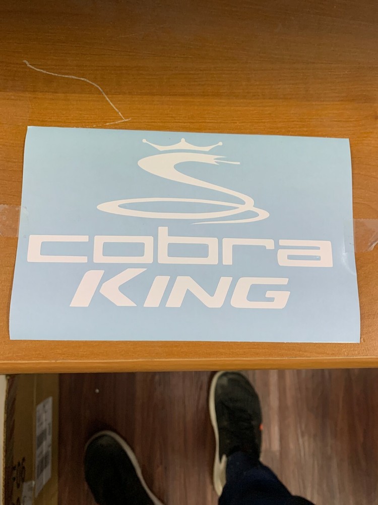 Cobra golf Vinyl decal sticker logo