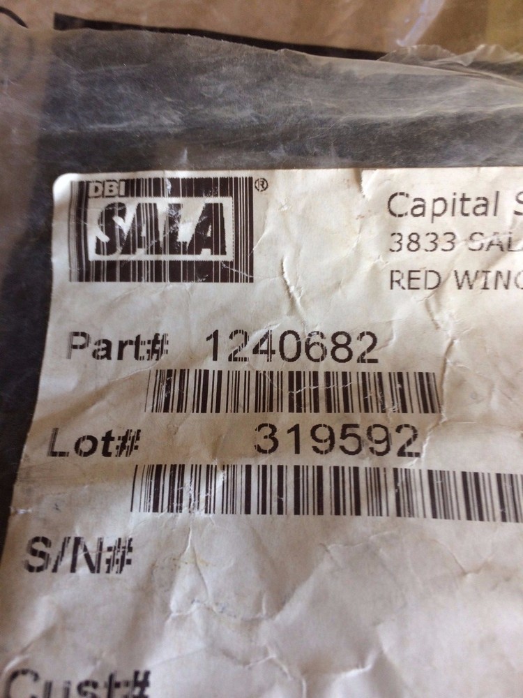 DBI/SALA DBI 1240682 6' TIE BACK LANYARD