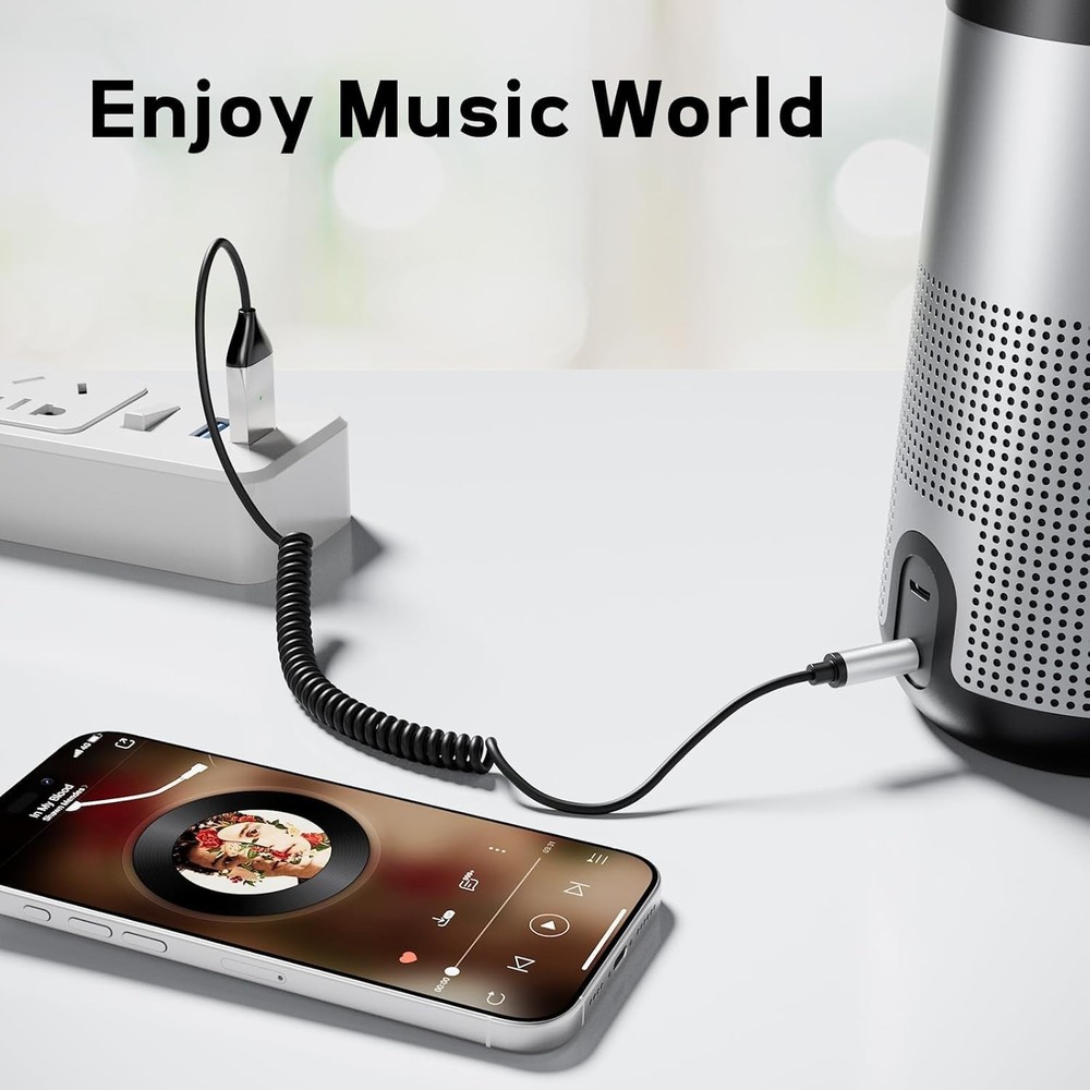 Bluetooth 5.3 Adapter for Car - Hands-Free Calling & Music Streaming Solution