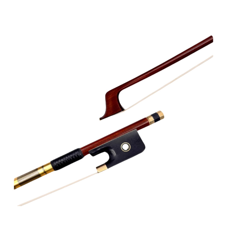 Order Advanced Pernambuco Cello Bow 4/4, gold parts,Round Stick