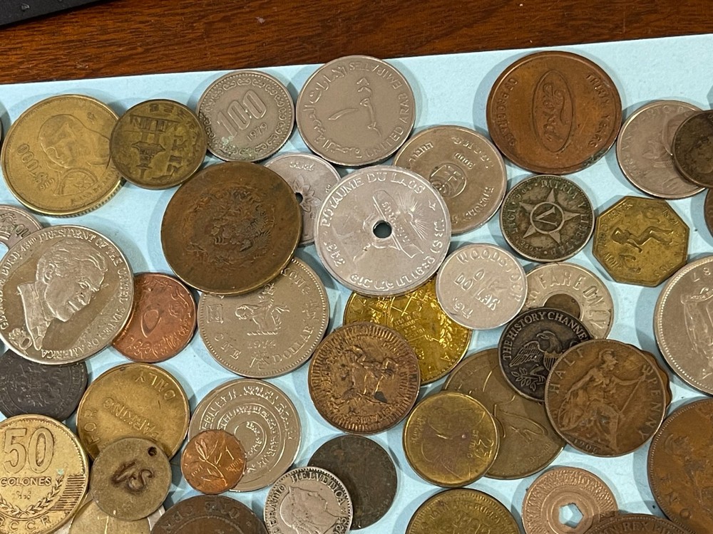 Assorted World Foreign Coins lot Better Coins High Value 072425