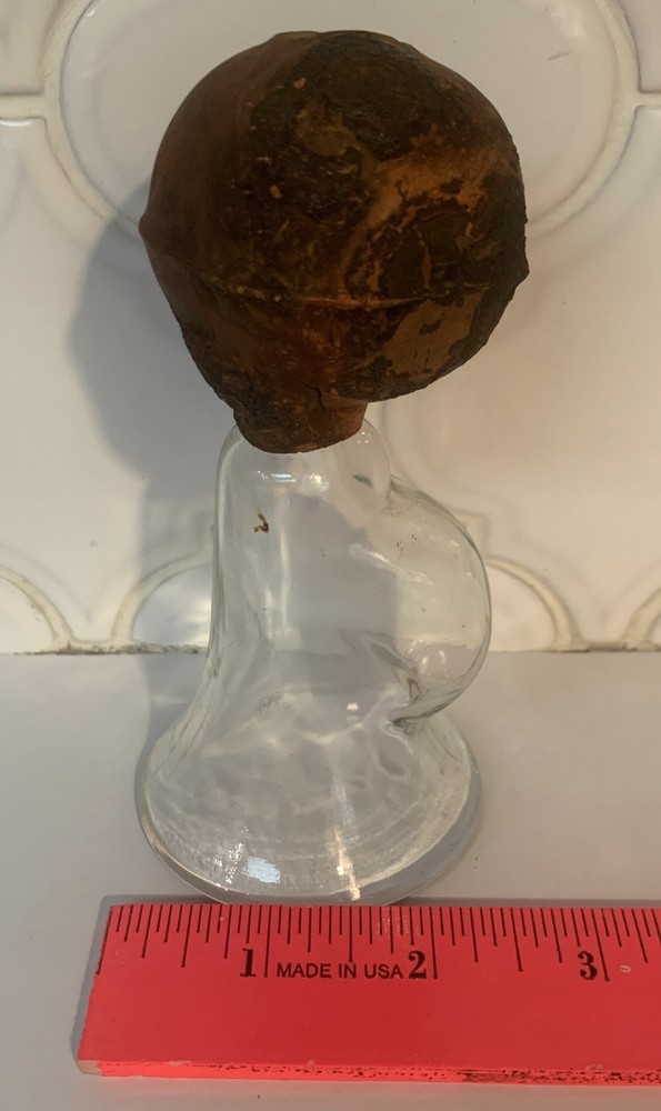 Vintage Glass Breast Pump