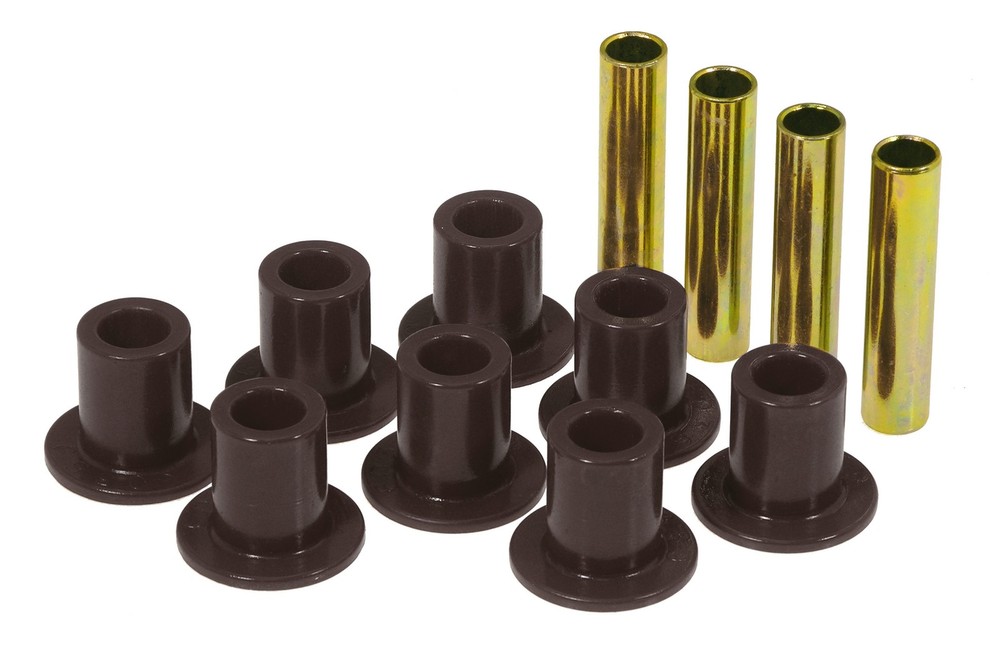 Prothane for 87-96 Jeep Front Spring & Shackle Bushings - Black