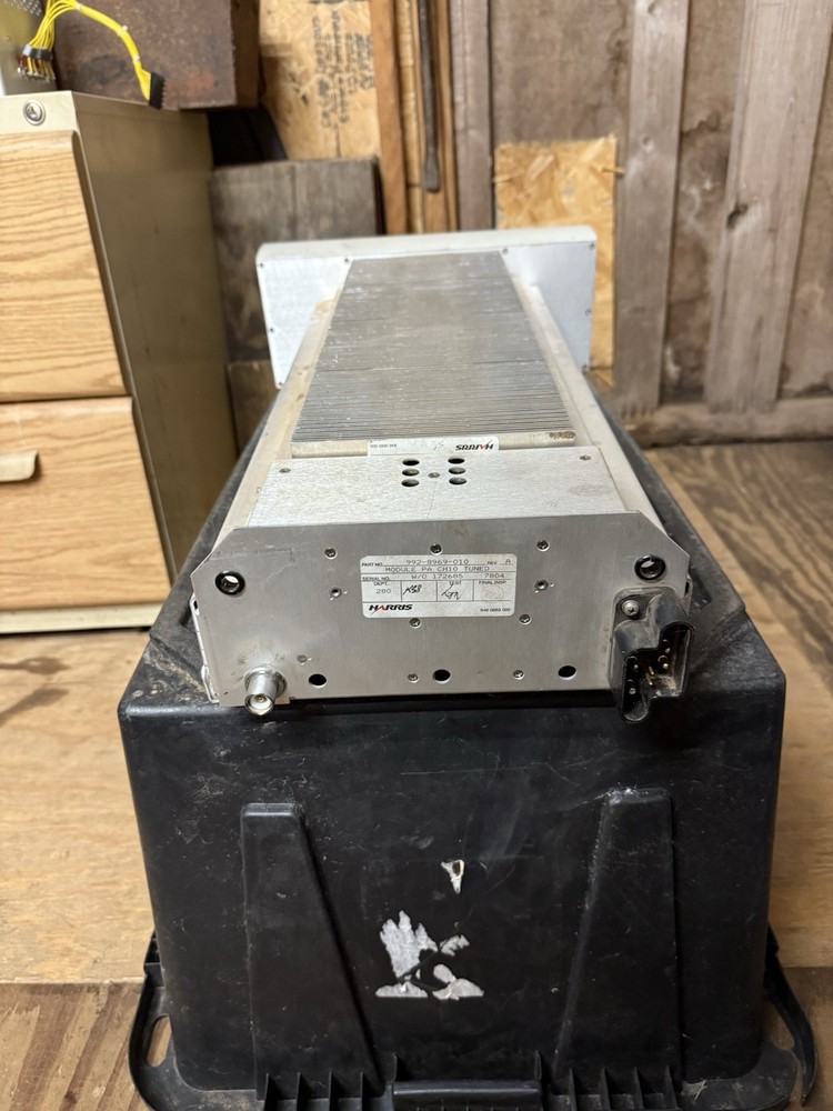 Harris Platinum VHF Amplifier TV Transmitter Module CH 10