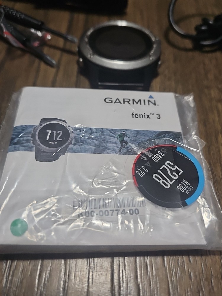Garmin fenix 3 Activity Tracker Smart Watch - Black
