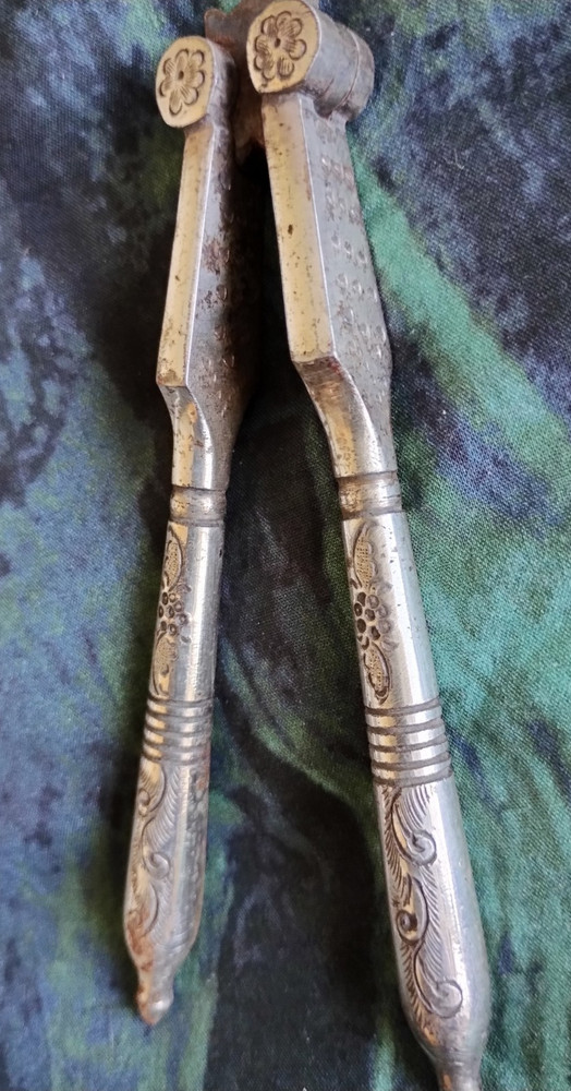 x 4 Antique EPNS Silver Plated Nutcrackers