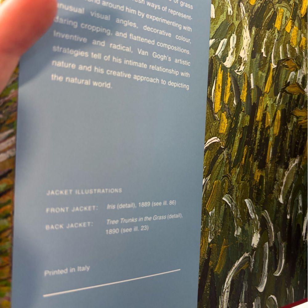 Van Gogh Up Close hardcover book