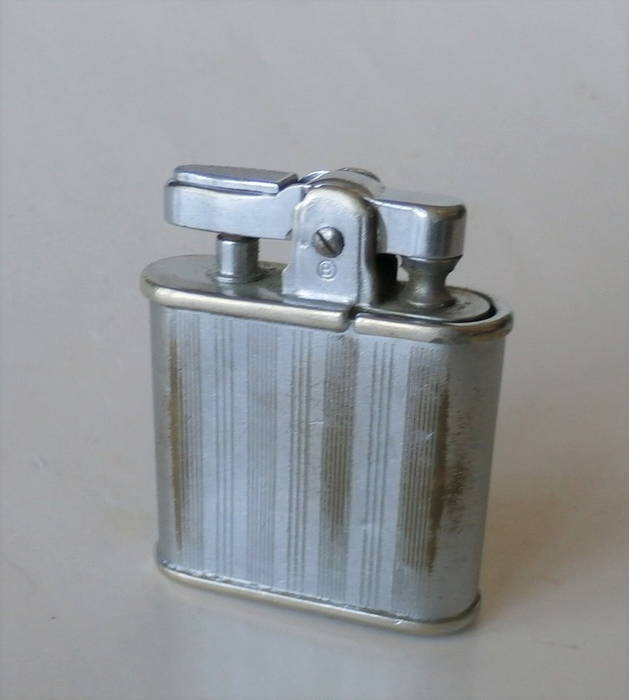 VINTAGE•1940S RONSON WHIRLWIND LIGHTER•WIND SCREEN SHIELD CIGARETTE WW2 z