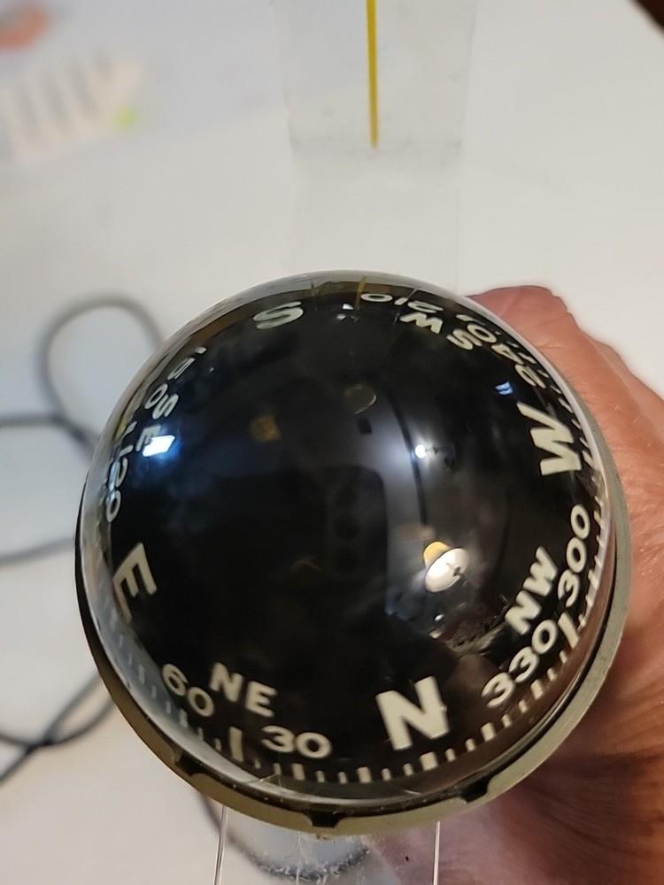 Vintage Davis Instruments Hand Bearing Compass