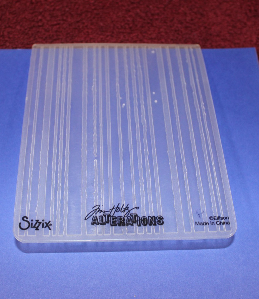 Sizzix Tim Holtz Alterations Embossing Folder - Rustic Texture
