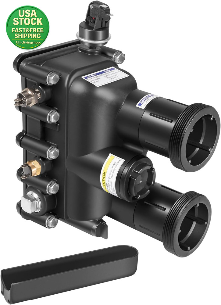 Pool Heater Manifold Replacement Kit Compatible Mastertemp Max-E-Therm