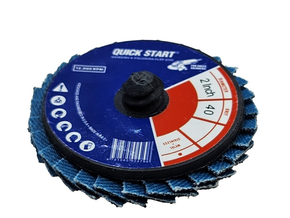 2" Mini Flap Discs - 30 Pack - 40 Grit - FREE SHIPPING
