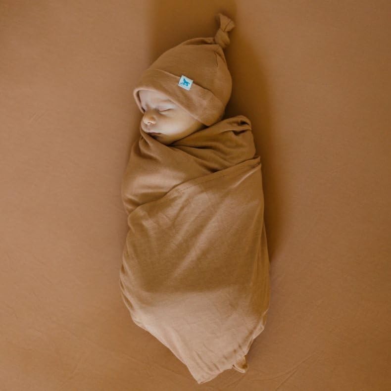 Premium Stretch Knit Crib Sheet |Super Soft with Optimal Stretch (Terracotta)