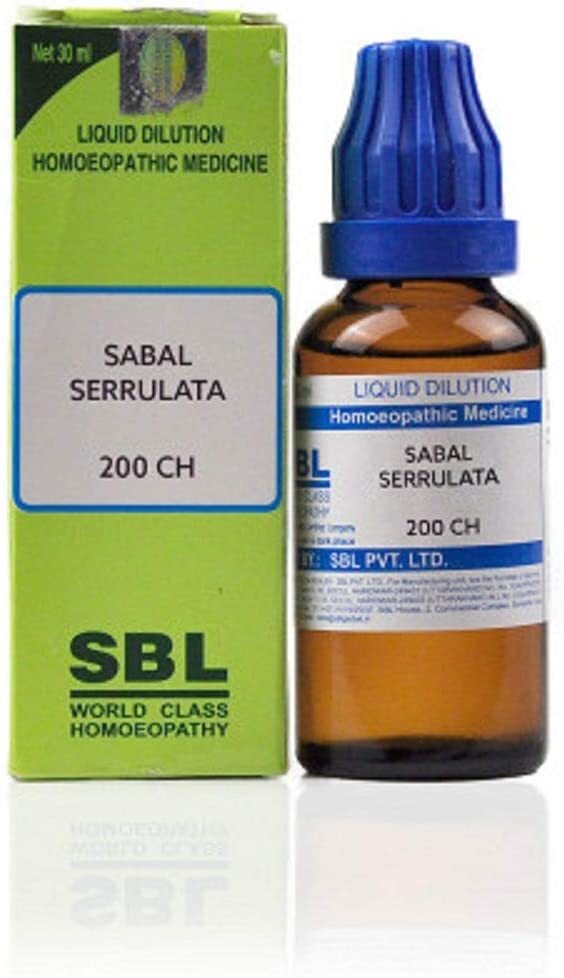 SBL Homeopathy Sabal Serrulata (30 ML / 100 ML) (Select Potency)