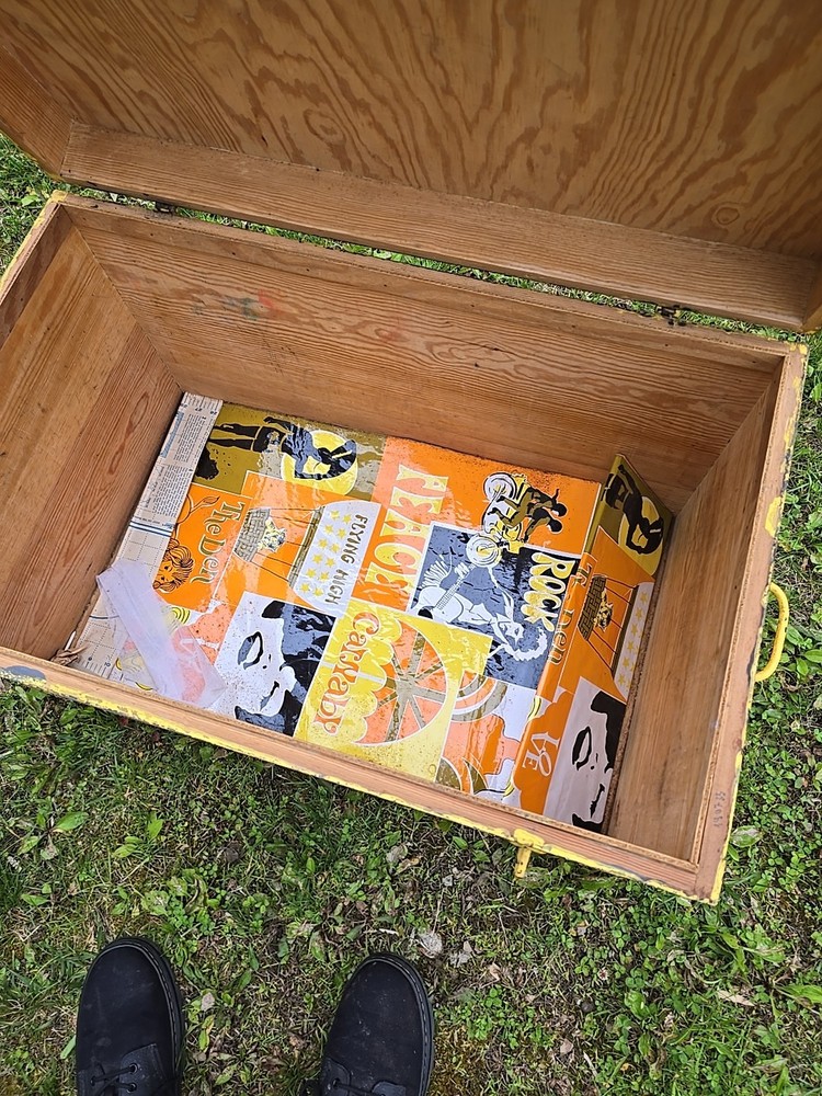 Retro Vintage 60's Trunk