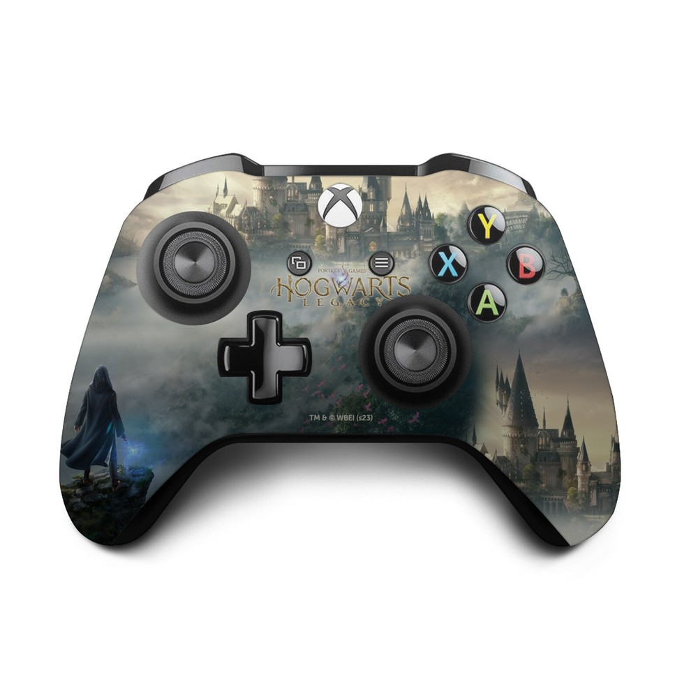OFFICIAL HOGWARTS LEGACY GRAPHICS VINYL SKIN FOR ONE S CONSOLE & CONTROLLER
