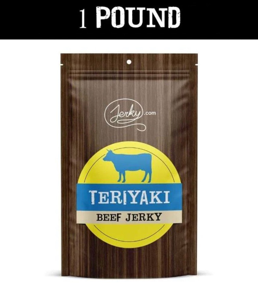 All-Natural Beef Jerky - Teriyaki - 1 Pound Bag