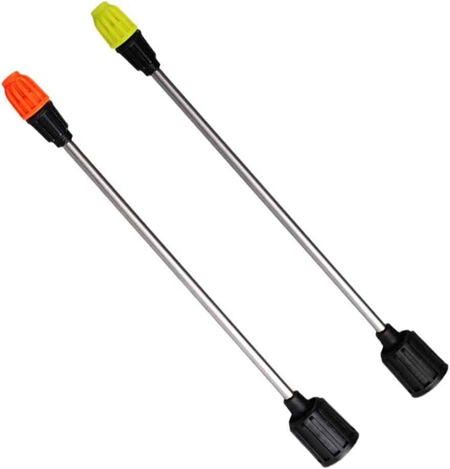 2 Pack Half-Gallon Garden Handheld Sprayer Nozzle Replacement with 10'' Exten...