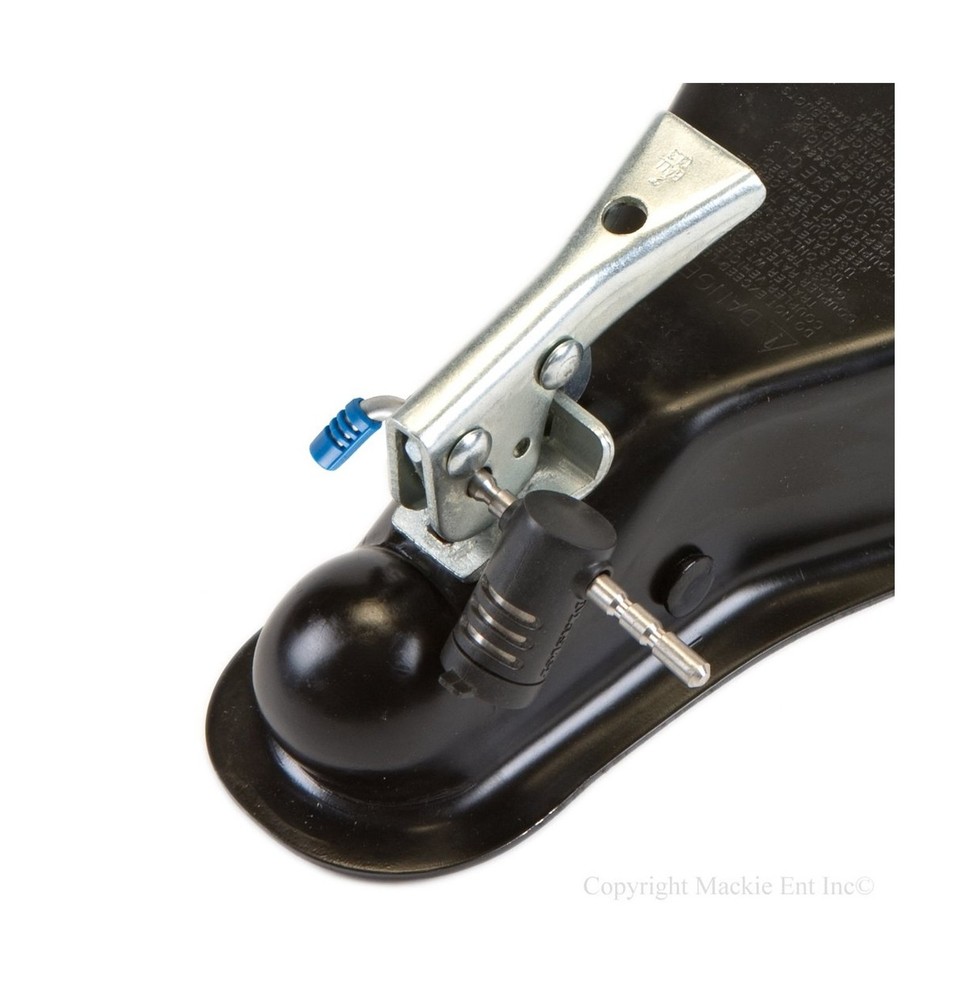 Master Lock 3895DAT Coupler Lock and Receiver Lock Coupler Latch, 1 Pack