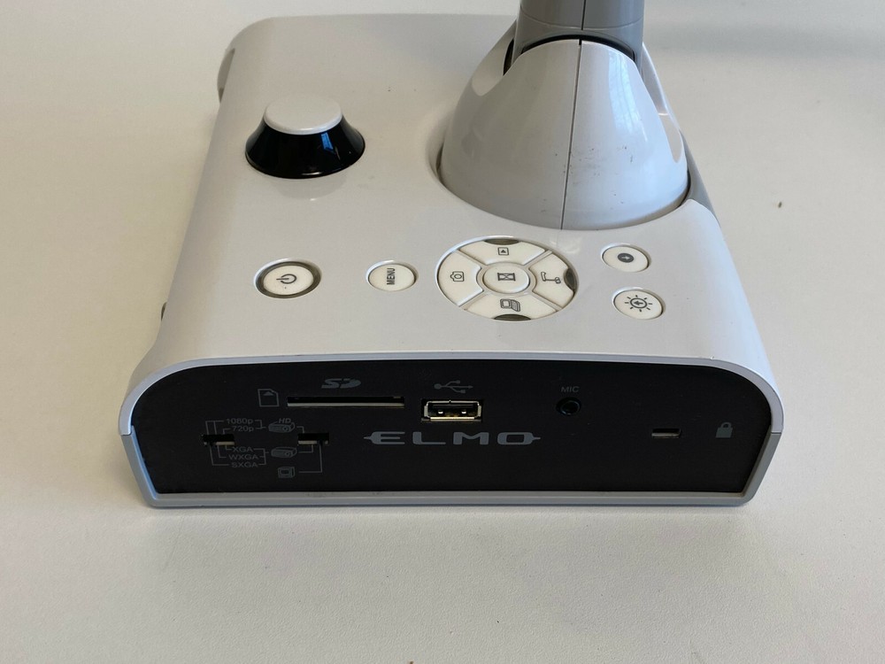 Elmo TT-12 Interactive Document Camera W/ Ac Adapter & VGA Cable